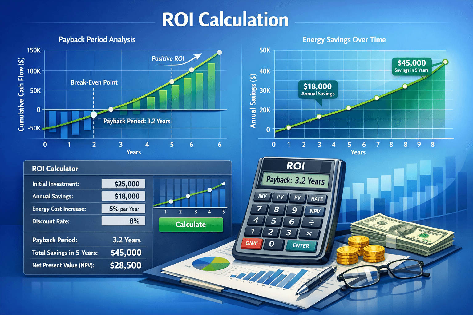 ESS ROI for companies: how to calculate it and what data you need