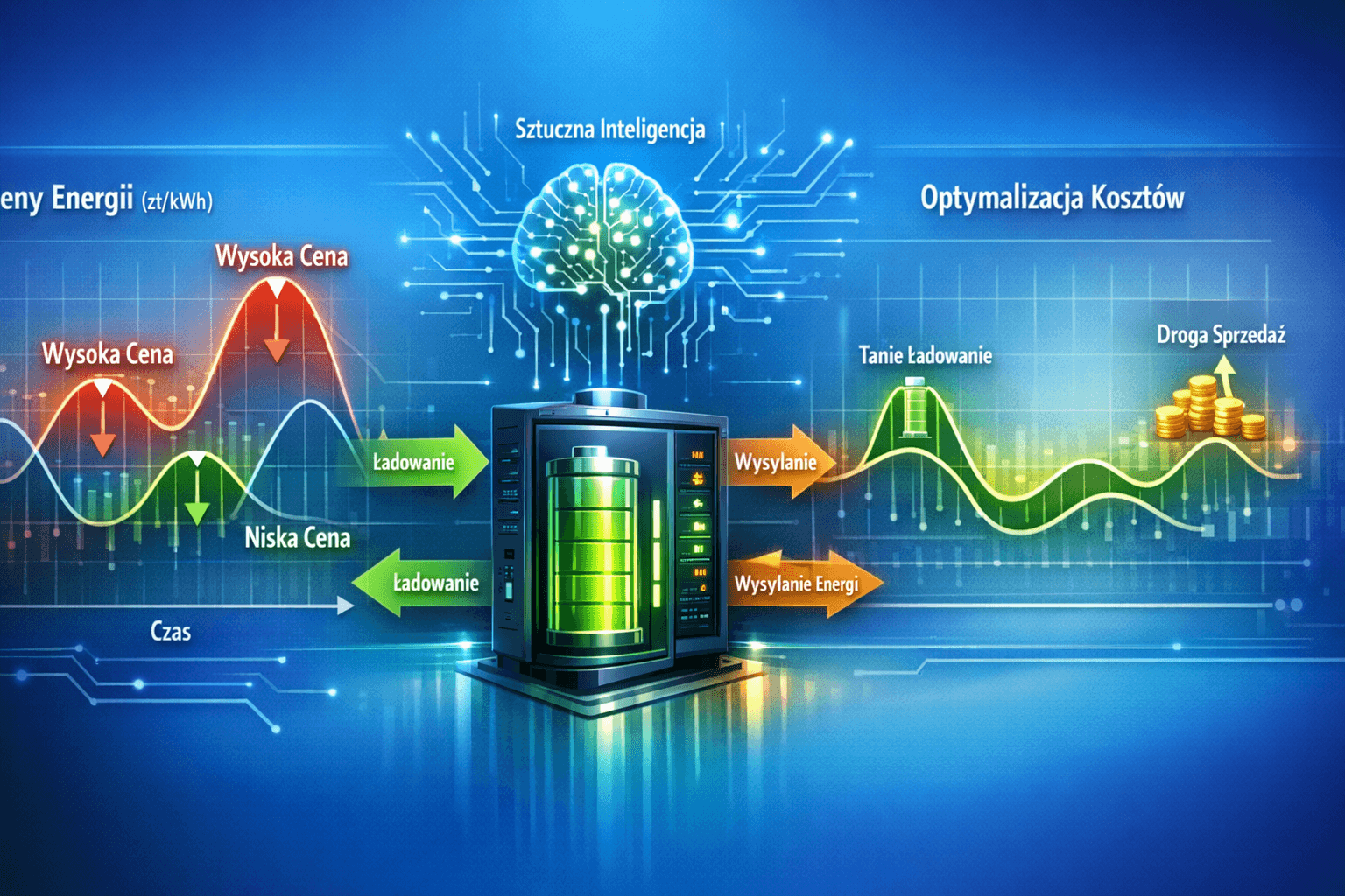 Ceny dynamiczne i inteligentny zakup energii: kiedy ESS zarabia najwięcej?